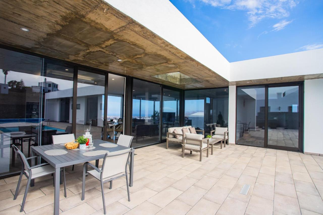 Eslanzarote Eco Villa Tony, Heated Pool, Jacuzzi, Sat Tv, Super Wifi La Costa Luaran gambar