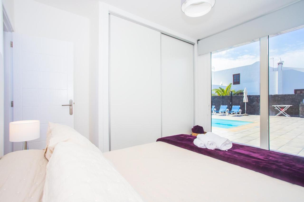 Eslanzarote Eco Villa Tony, Heated Pool, Jacuzzi, Sat Tv, Super Wifi La Costa Luaran gambar