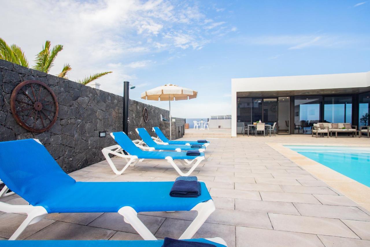 Eslanzarote Eco Villa Tony, Heated Pool, Jacuzzi, Sat Tv, Super Wifi La Costa Luaran gambar