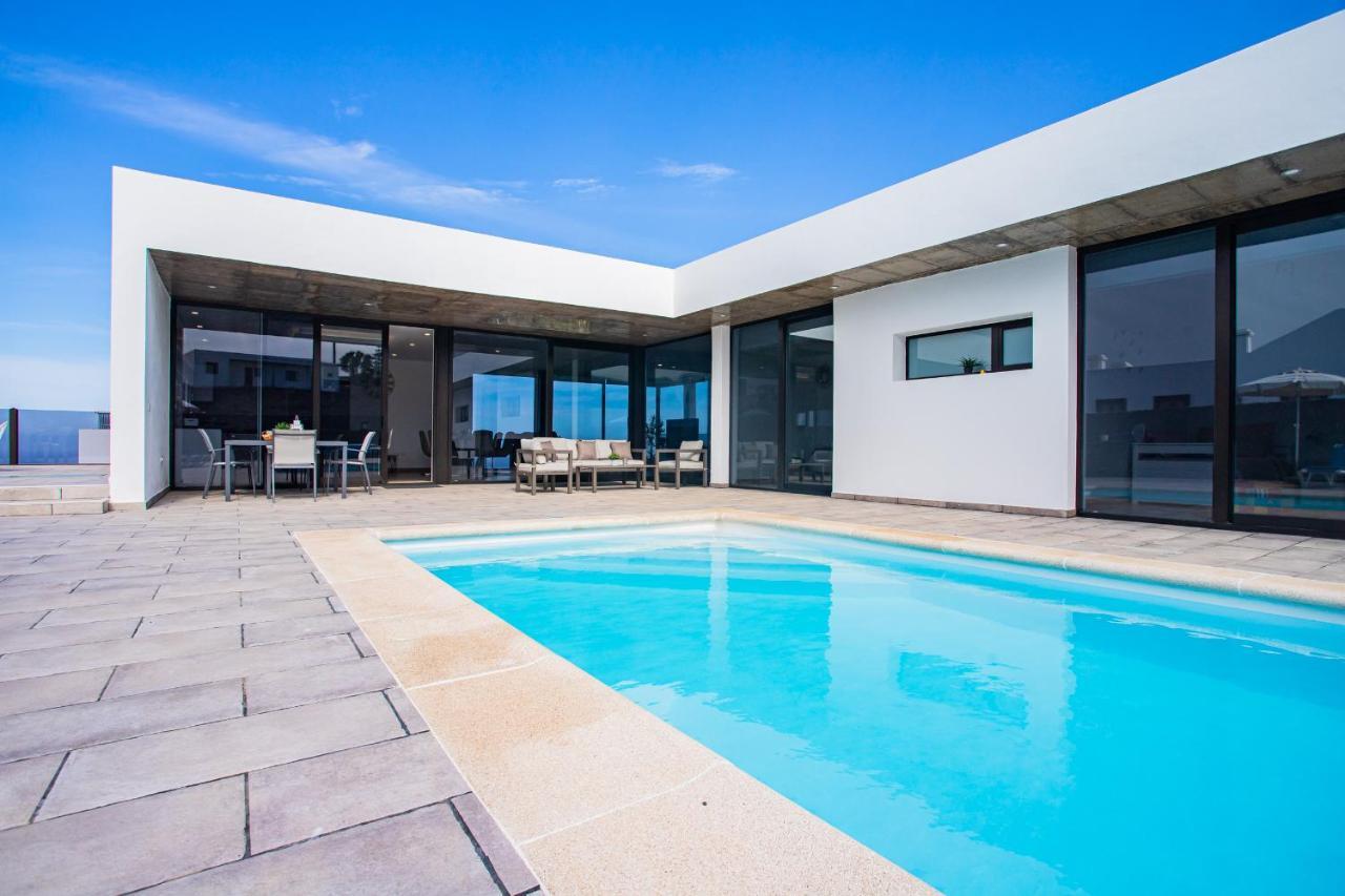 Eslanzarote Eco Villa Tony, Heated Pool, Jacuzzi, Sat Tv, Super Wifi La Costa Luaran gambar