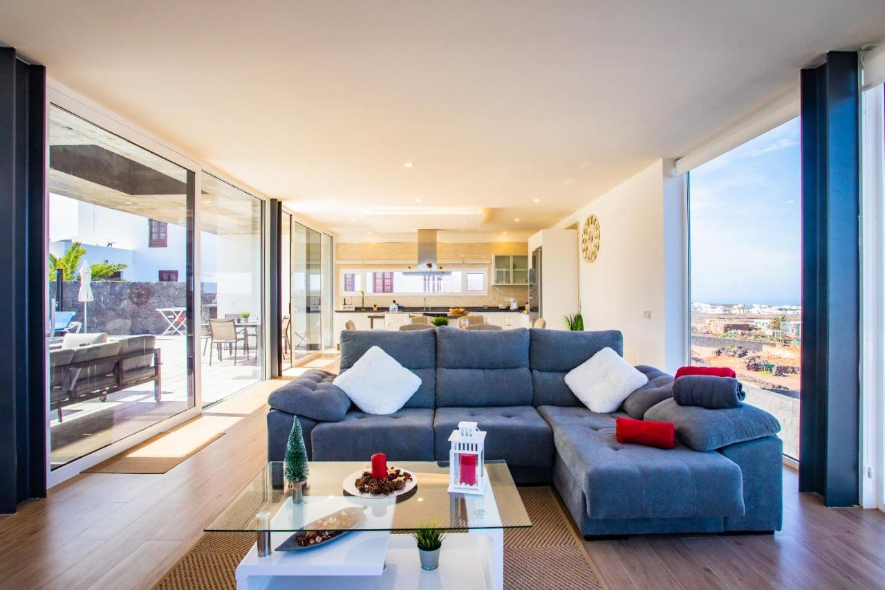 Eslanzarote Eco Villa Tony, Heated Pool, Jacuzzi, Sat Tv, Super Wifi La Costa Luaran gambar