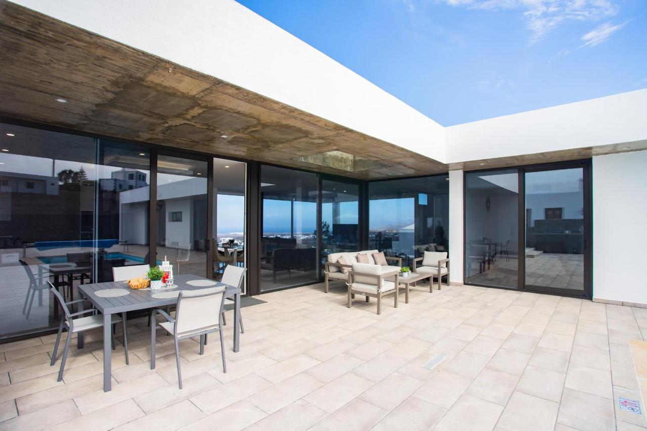Eslanzarote Eco Villa Tony, Heated Pool, Jacuzzi, Sat Tv, Super Wifi La Costa Luaran gambar