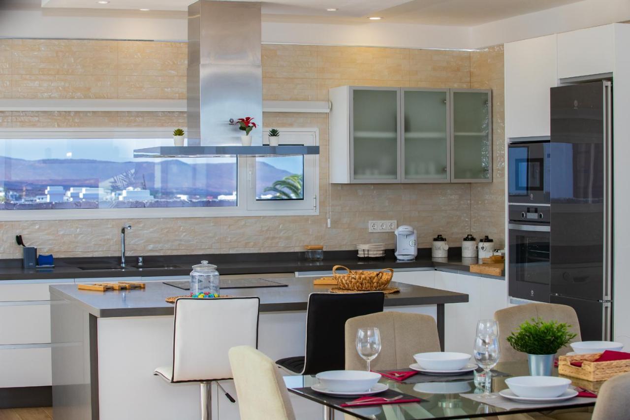 Eslanzarote Eco Villa Tony, Heated Pool, Jacuzzi, Sat Tv, Super Wifi La Costa Luaran gambar