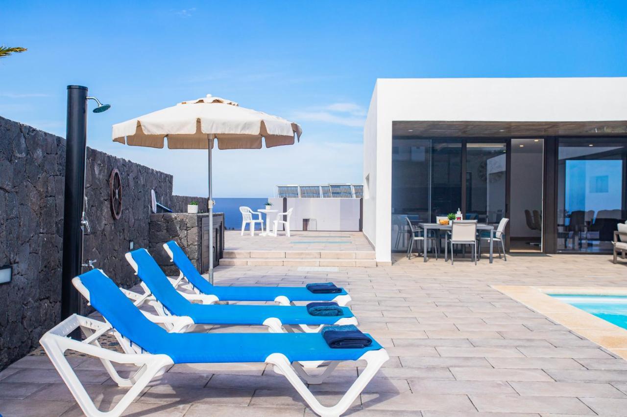 Eslanzarote Eco Villa Tony, Heated Pool, Jacuzzi, Sat Tv, Super Wifi La Costa Luaran gambar